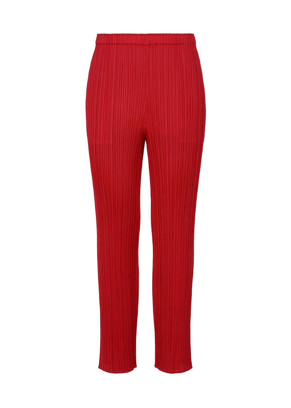 NEW COLORFUL BASICS 5、ウィメンズ_パンツ、レッド
