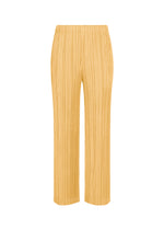 THICKER BOTTOMS 1、ウィメンズ_パンツ、イエロー