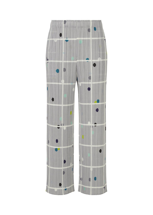 CROSSING DOTS、ウィメンズ_パンツ、グレー