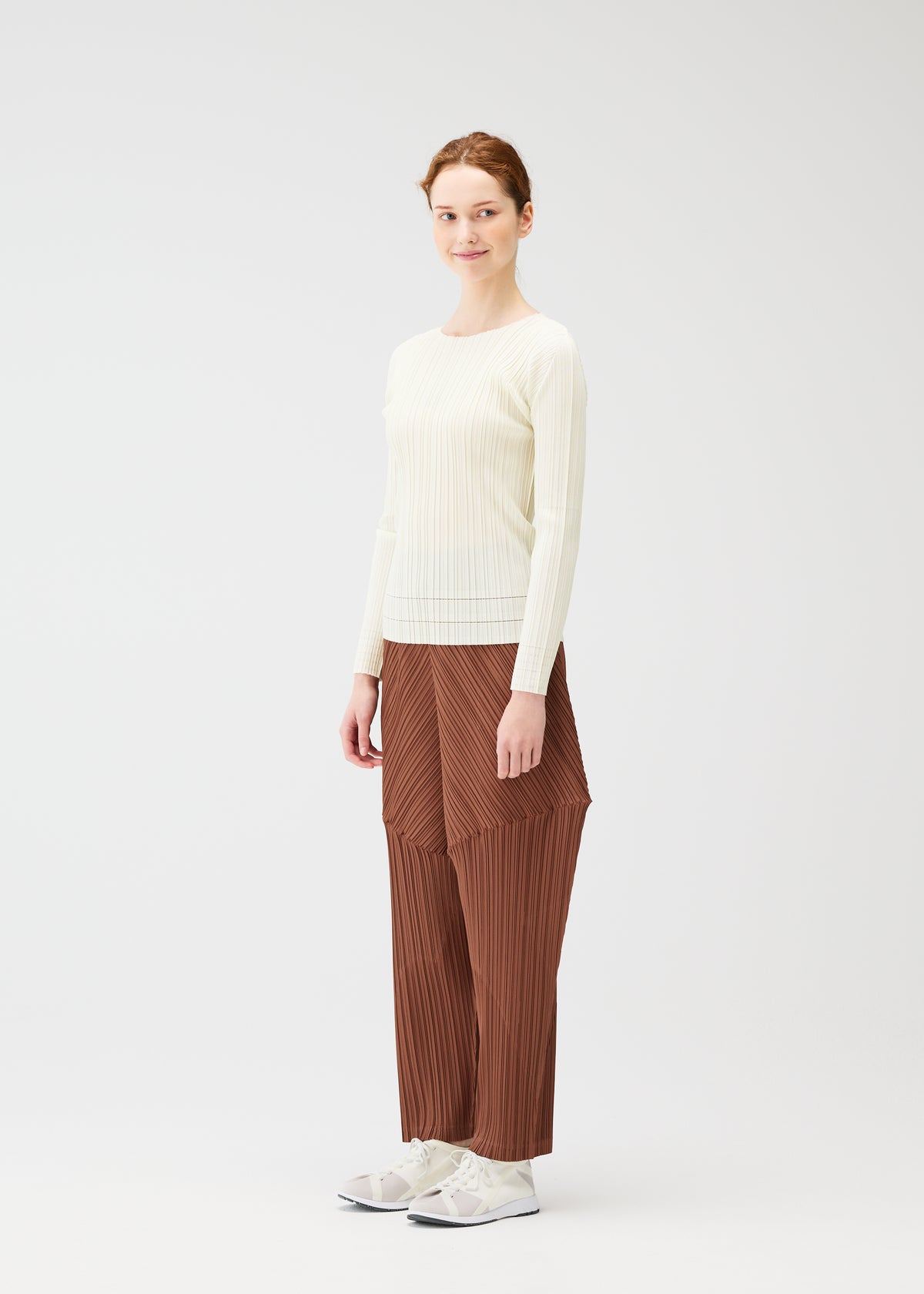 SOFT PLEATS、ウィメンズ_トップス_トップ、着用画像2