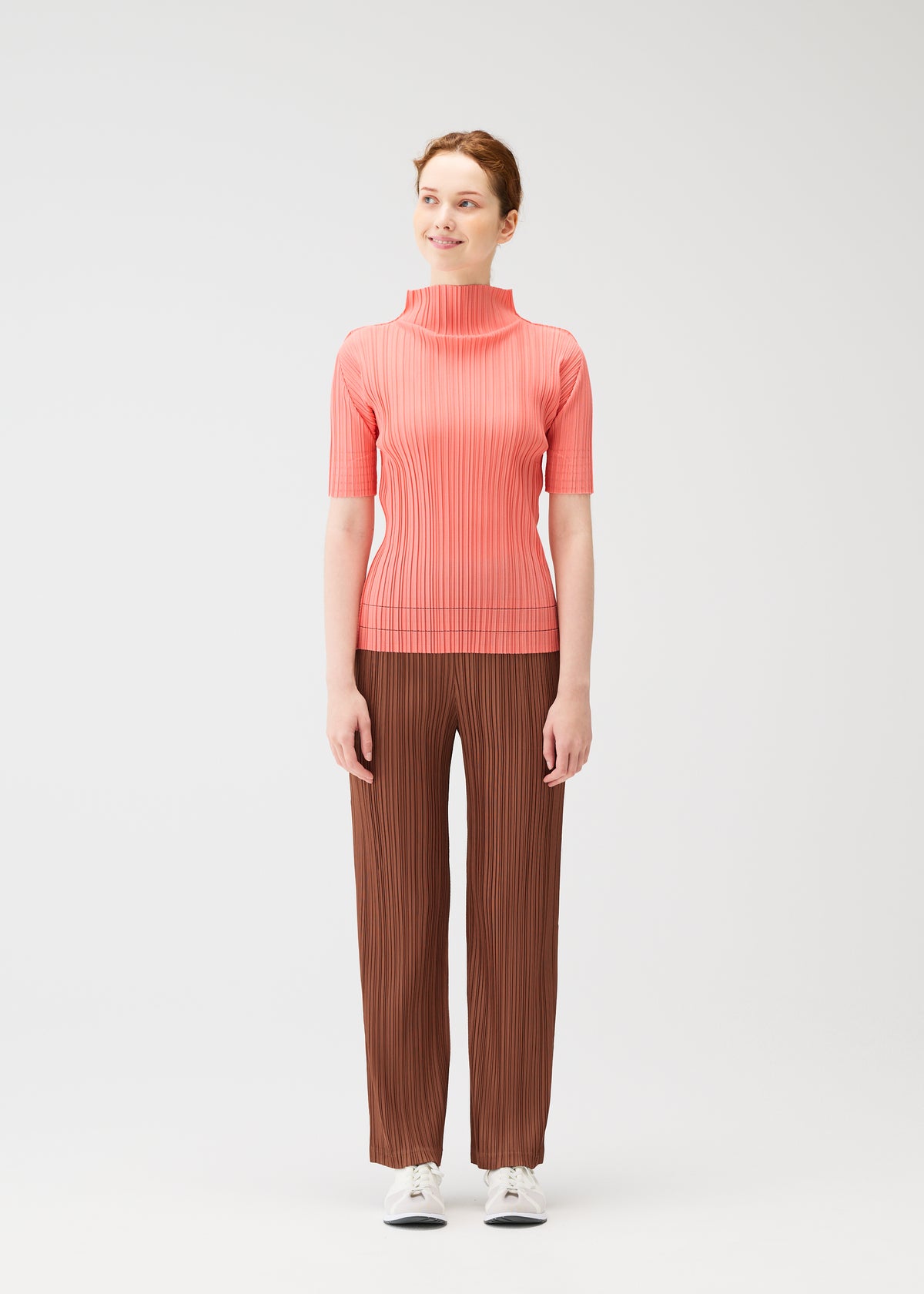 SOFT PLEATS、ウィメンズ_トップス_トップ、着用画像1
