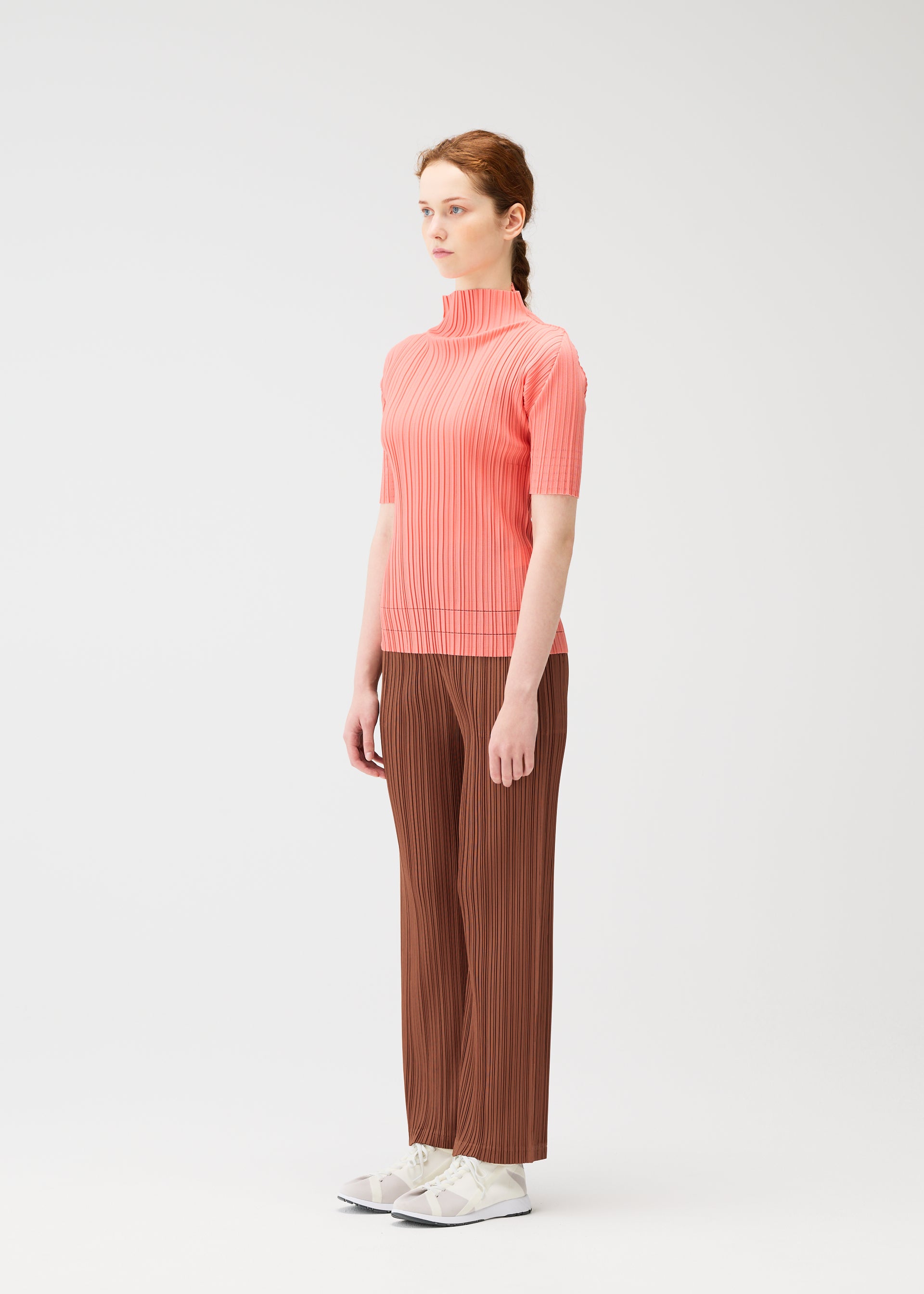 SOFT PLEATS、ウィメンズ_トップス_トップ、着用画像2
