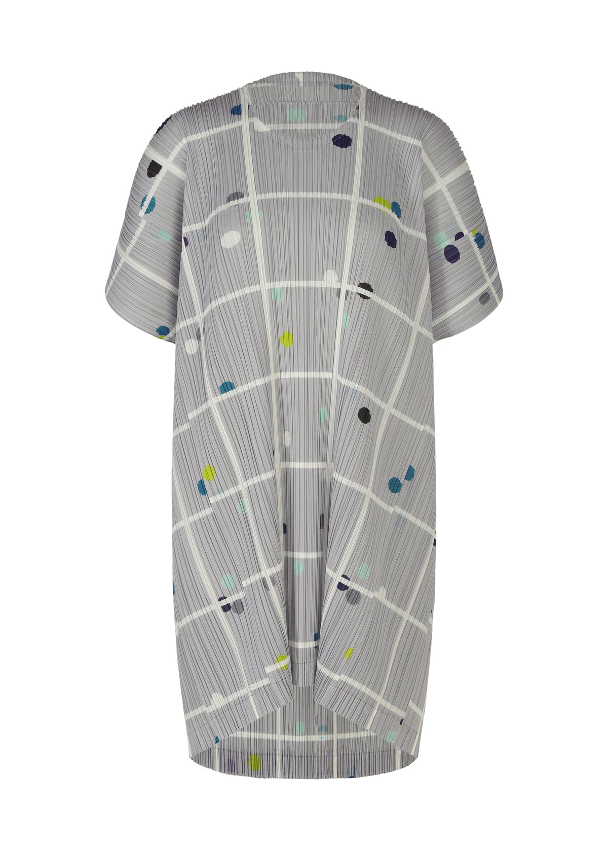 CROSSING DOTS、ウィメンズ_トップス_チュニック、グレー