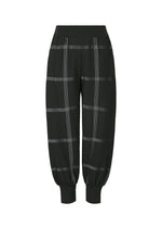 CROSSING KNIT、ウィメンズ_パンツ、ブラック