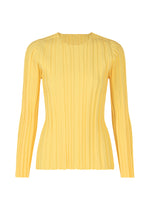 RIB KNIT、ウィメンズ_ニット、イエロー