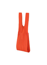 PLEATS BRIDGE BAG、バッグ&財布_トートバッグ、レッド