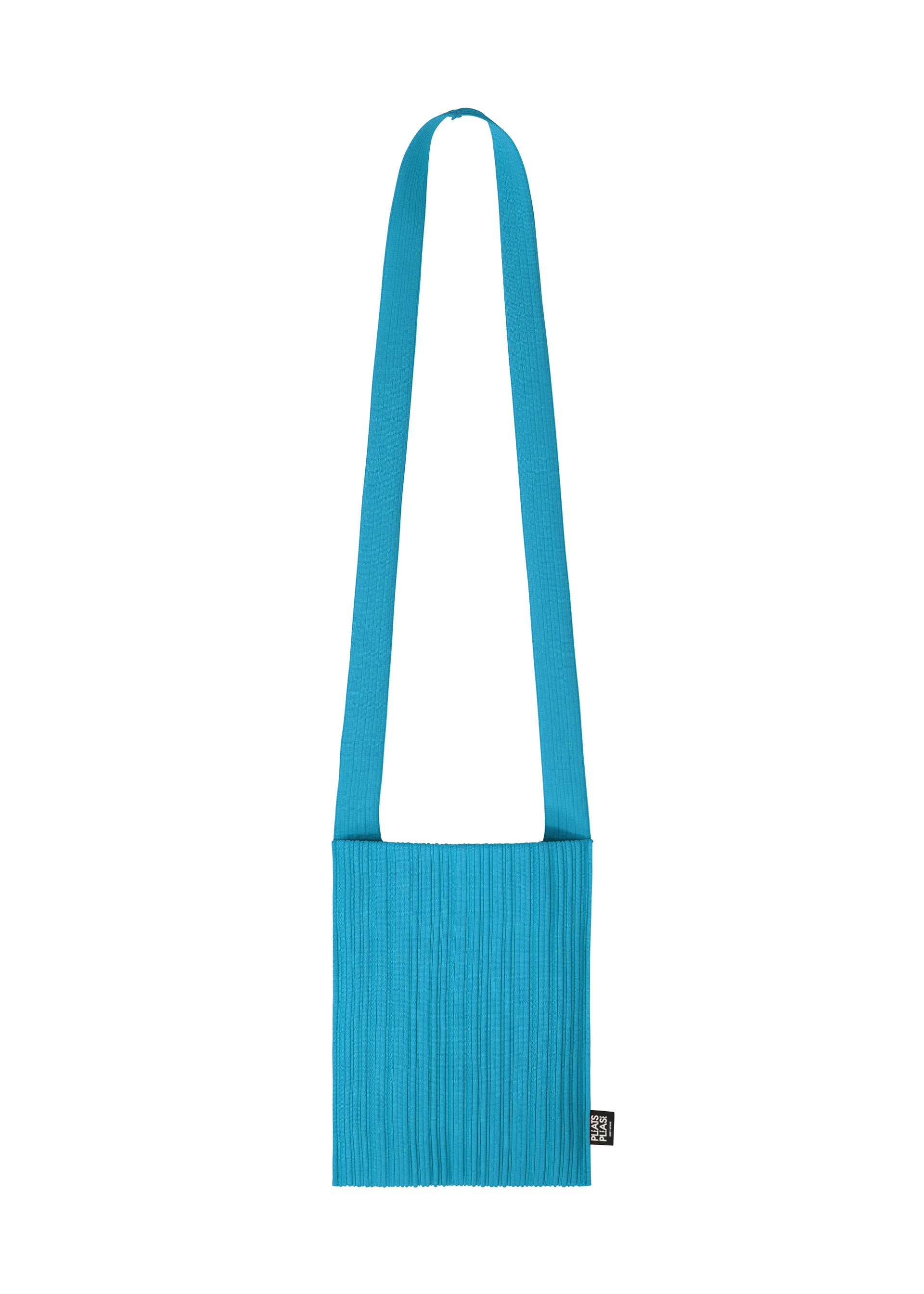 CREPE KNIT BAG、バッグ&財布_ショルダーバッグ、ネイビー