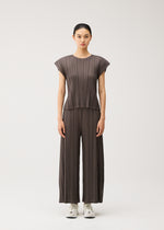 MELLOW PLEATS、ウィメンズ_パンツ、着用画像1