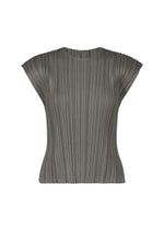 MELLOW PLEATS、ウィメンズ_トップス_トップ、ブラック