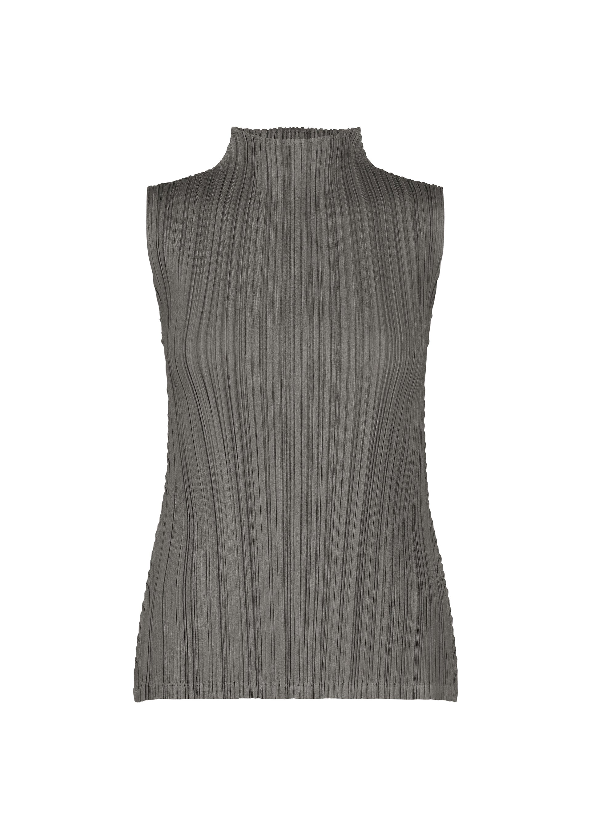MELLOW PLEATS、ウィメンズ_トップス_トップ、ブラック