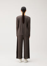 MELLOW PLEATS、ウィメンズ_トップス_カーディガン、着用画像3
