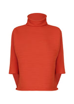 ZIG ZAG KNIT、ウィメンズ_ニット、レッド
