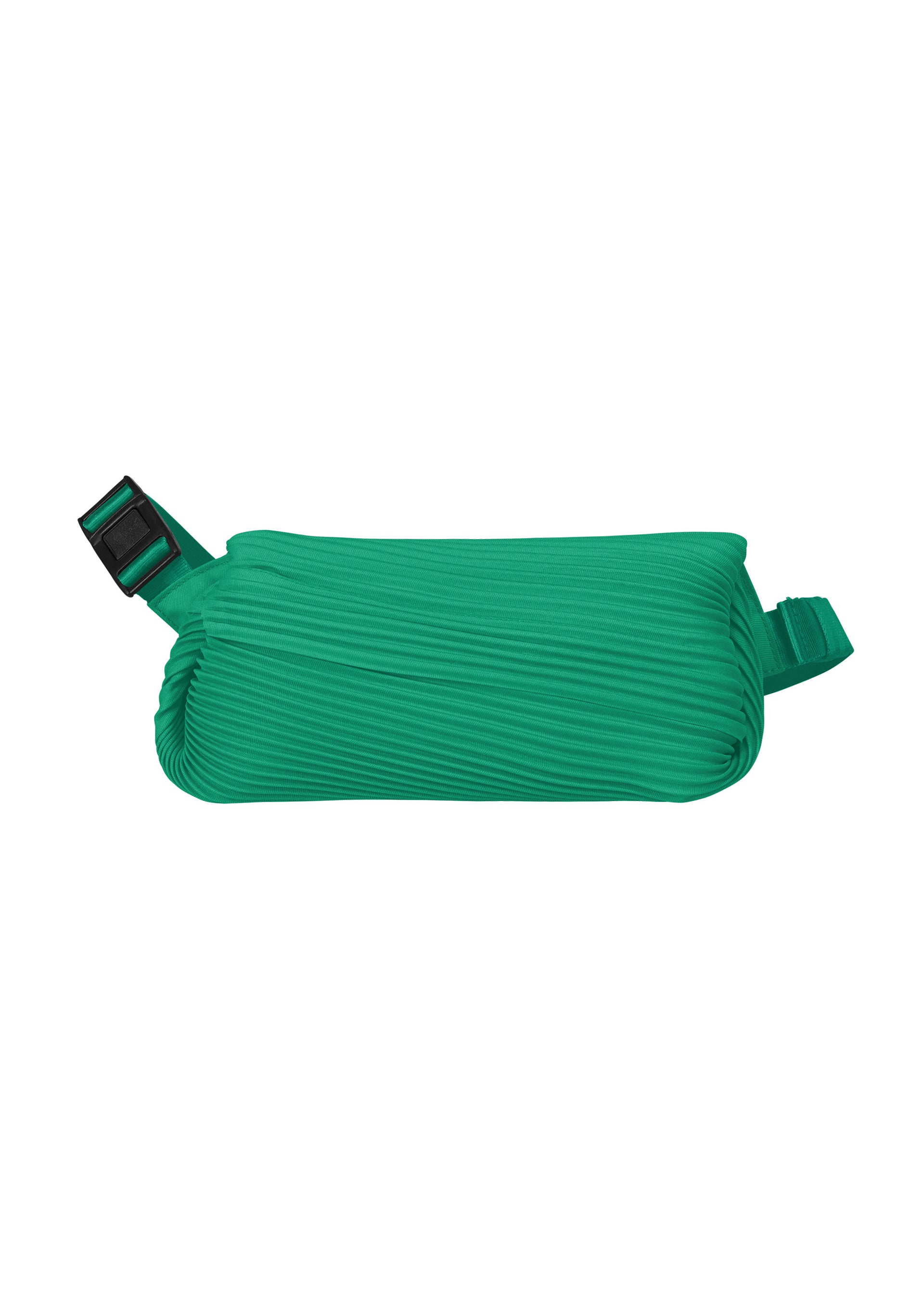 BIAS PLEATS WAIST BAG、バッグ&財布、カーキ