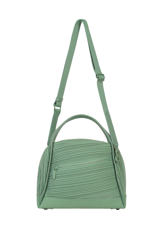 BIAS PLEATS BAG、バッグ&財布_ショルダーバッグ、グリーン