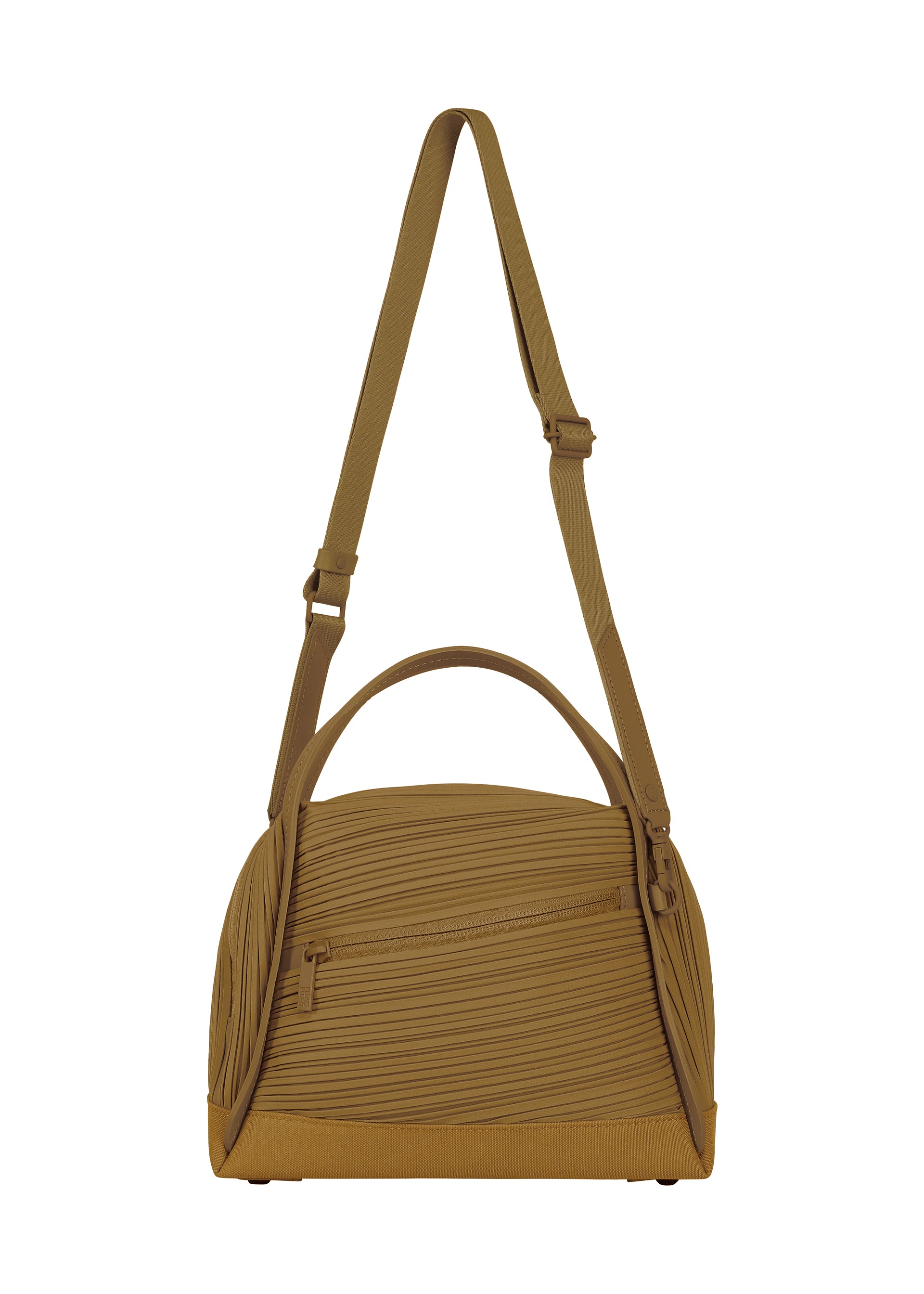 BIAS PLEATS BAG、バッグ&財布_ショルダーバッグ、カーキ