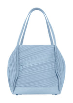 BIAS PLEATS BAG、バッグ&財布_ハンドバッグ、ブルー