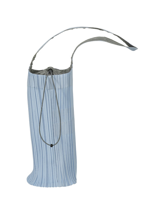 PLEATS SWAN BAG、バッグ&財布_ハンドバッグ、ブルー